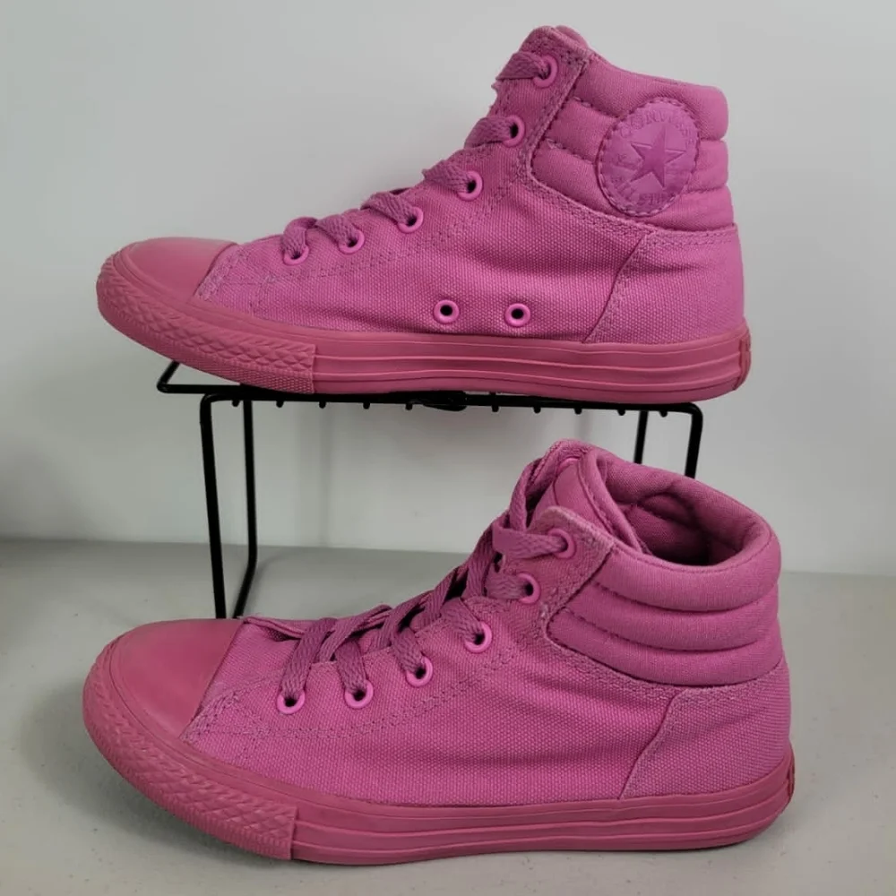 Converse Chuck Taylor All Star High Street Sneakers Girls shoes Sz 3 pink